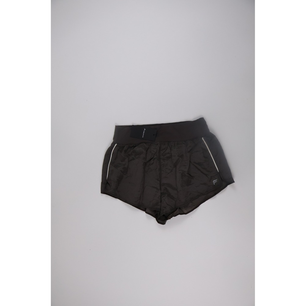 Fabletics Running Shorts Training Mid Rise Brown Solid L NWT